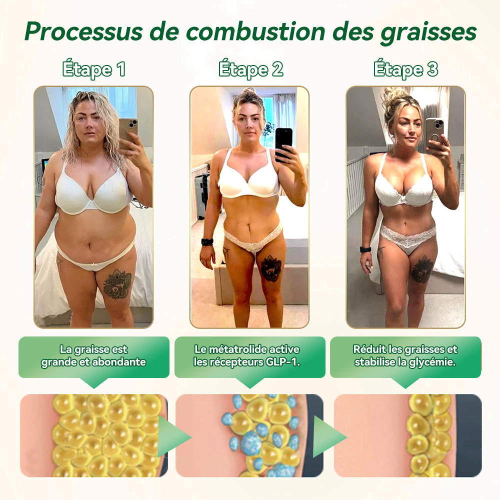 Vente directe en magasin phare recommandée par l'ANSM LERCEA® GLP-1 ampoule buvable équilibre métabolique Obésité, maladies cardiovasculaires, diabète, syndrome d'apnée du sommeil, problèmes articulaires, etc.🔥🔥