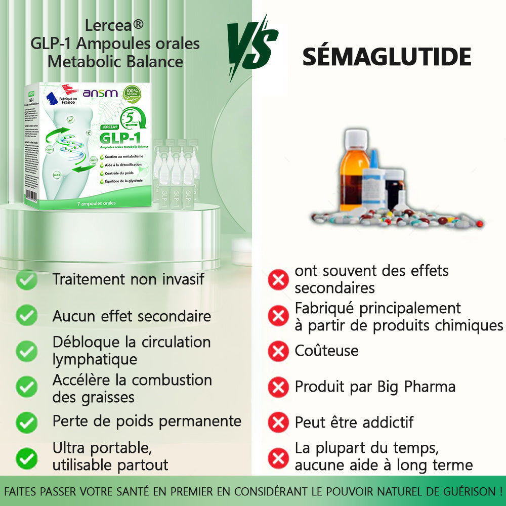 🎁 Remise de 30 % sur 𝐋𝐄𝐑𝐂𝐄𝐀® GLP-1 Solution Orale pour la Perte de Poids 🎁