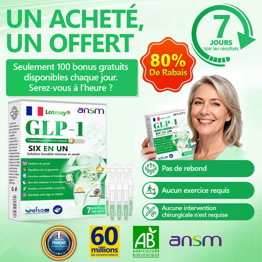 La seule formule orale GLƤ-1 6-en-1🎑𝐋𝐨𝐭𝐦𝐚𝐲® approuvée et soutenue par l’ANSM🇫🇷