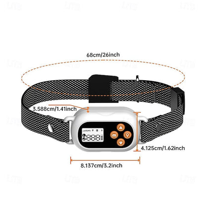Clôture sans fil pour chien Portable Léger Durable Plastique Noir 1 PC
